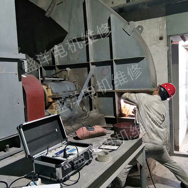 宣城风机维修现场